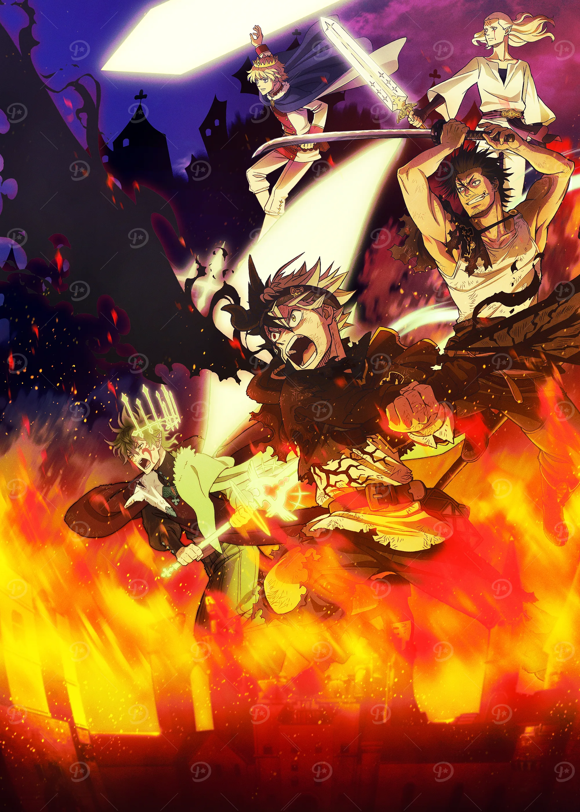 Black Clover: Fogo e Espadas