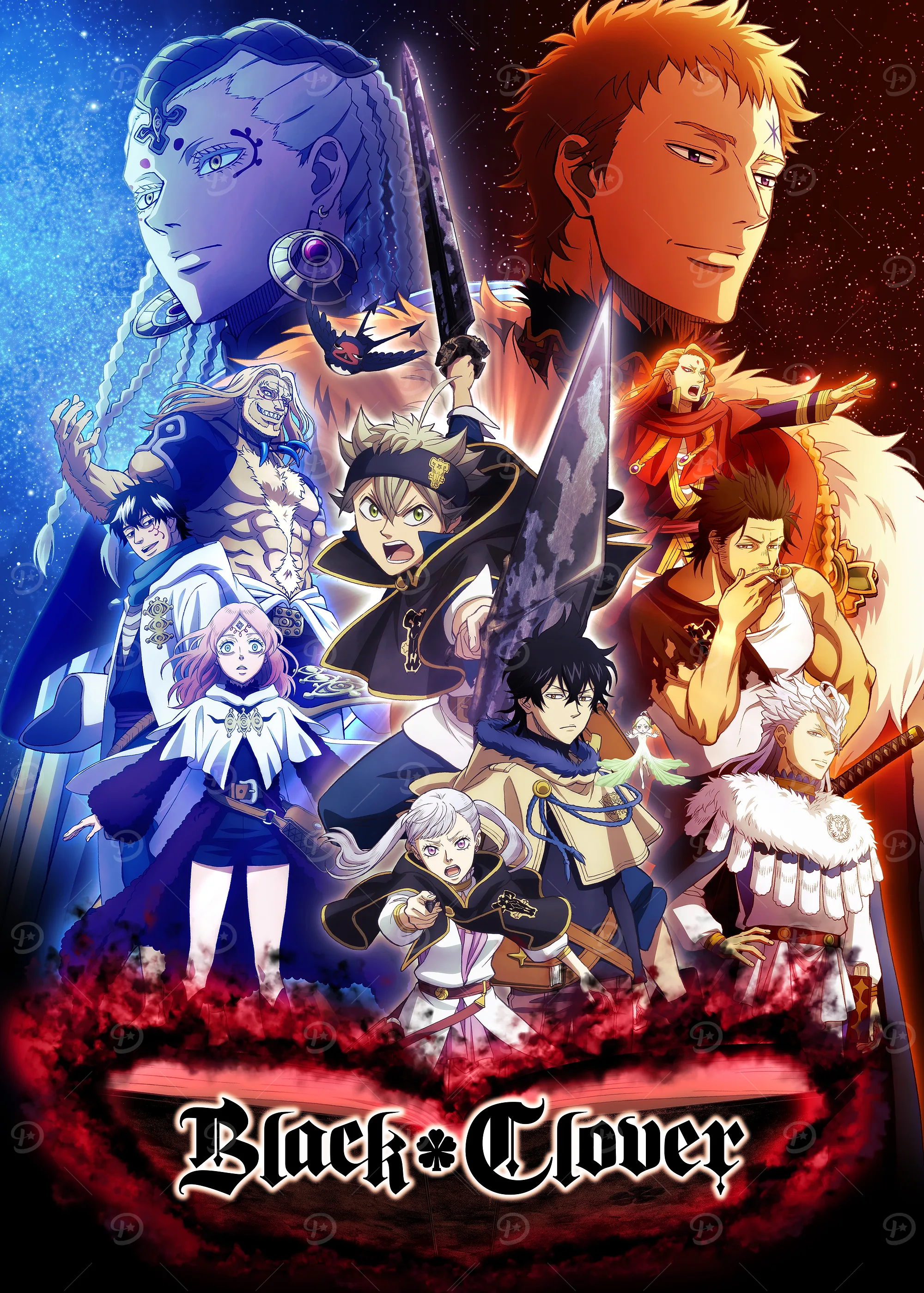 Black Clover: Conjunto dos Cavaleiros Mágicos